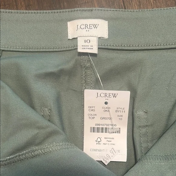 Tan Knee-Length Pencil Skirt for Work - Picture 2 of 6